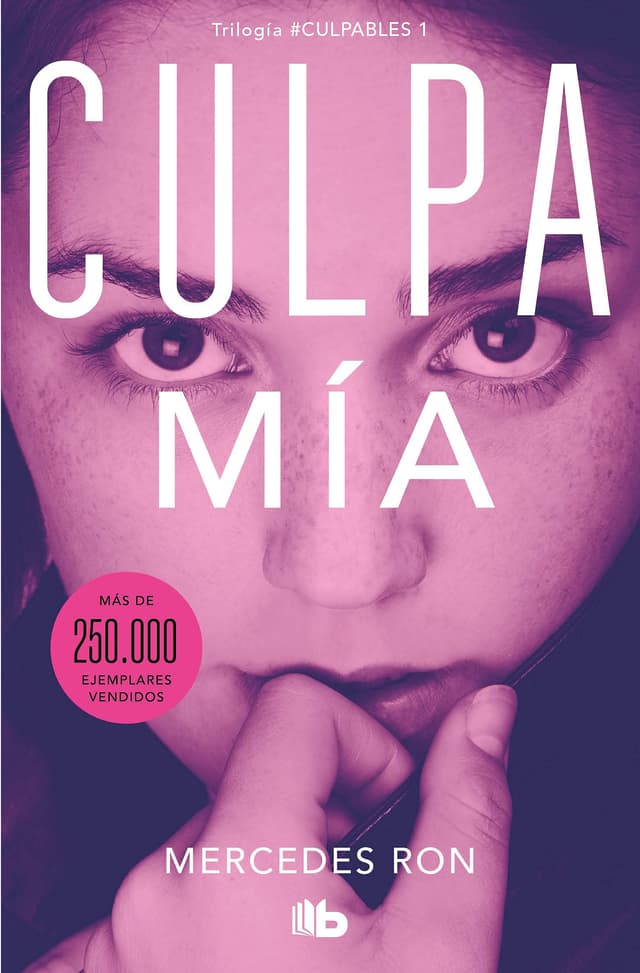 Portada de "Culpa mía"