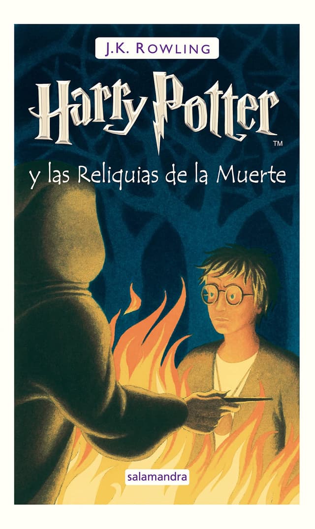 Portada de "Harry Potter y las Reliquias de la Muerte"
