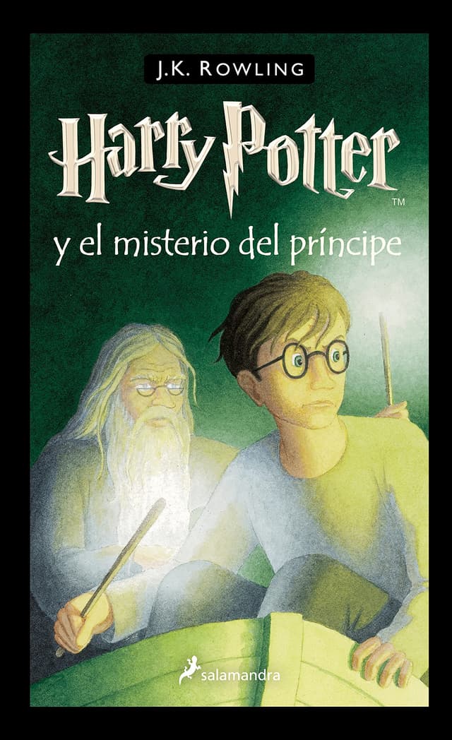 Portada de "Harry Potter y el Misterio del Príncipe"