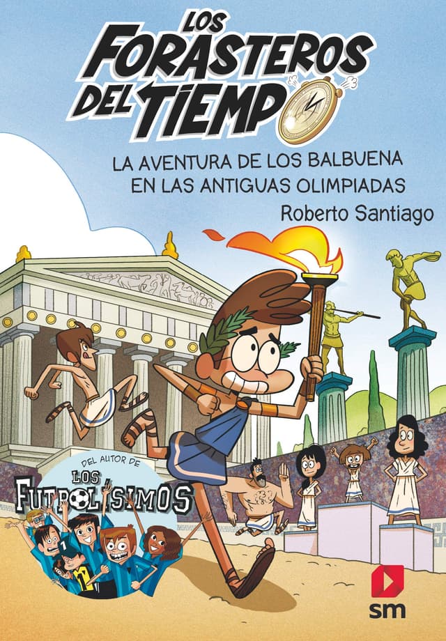 Portada de "La aventura de los Balbuena en las antiguas Olimpiadas"