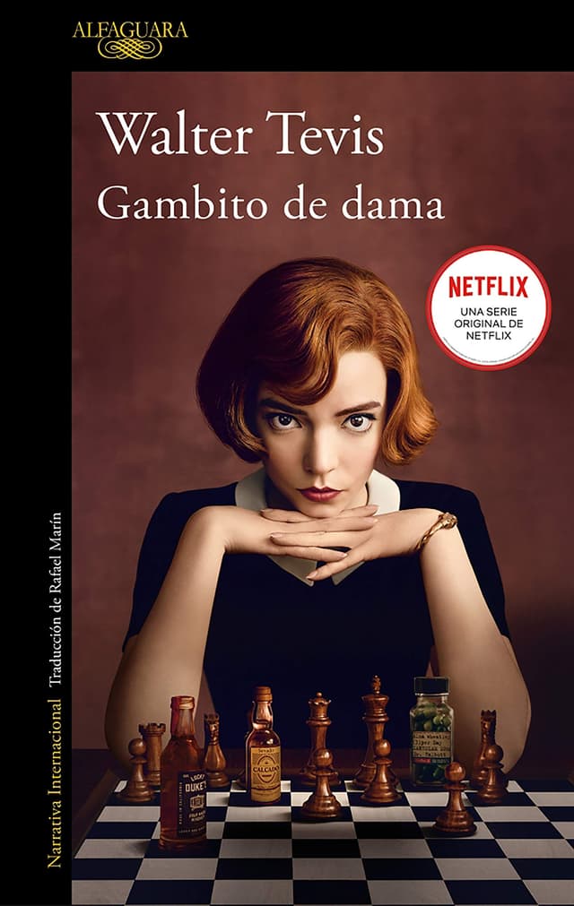 Portada de "Gambito de dama"