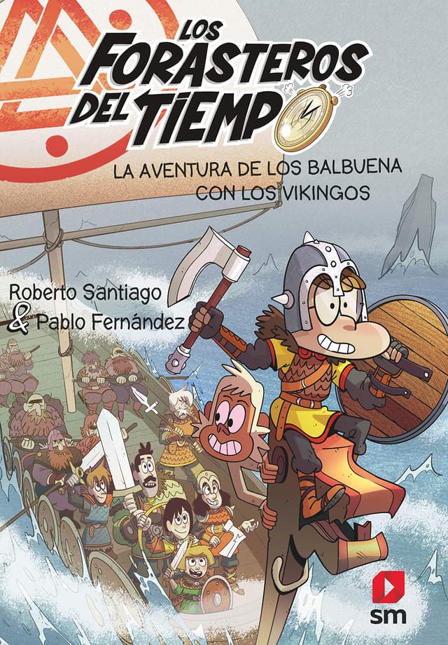 Portada de "La aventura de los Balbuena con los vikingos"