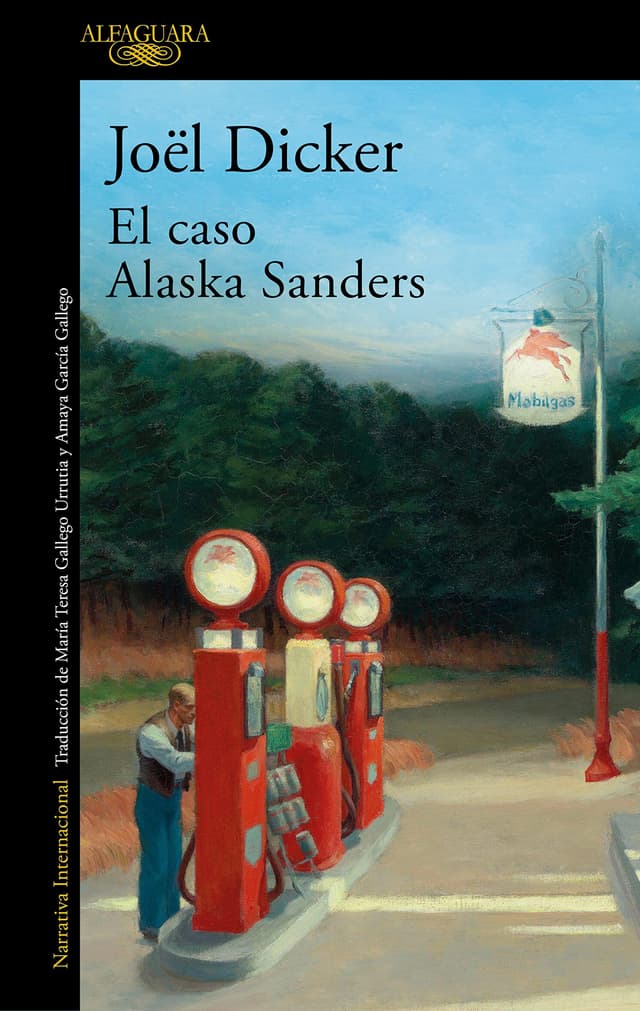 Portada de "El caso Alaska Sanders"