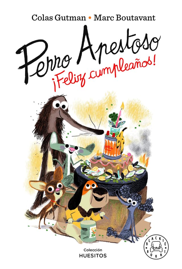 Portada de "Perro Apestoso ¡Feliz cumpleaños!"