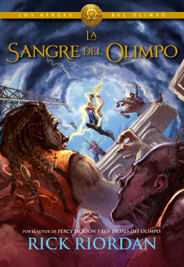 Portada de "La sangre del Olimpo"