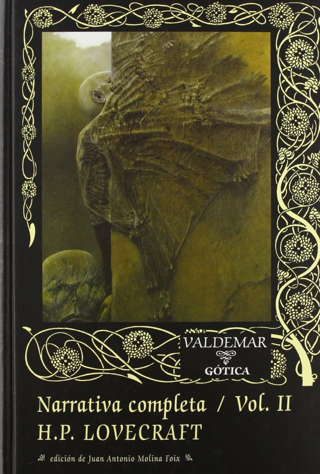 Portada de "Narrativa completa / Vol. II H.P. Lovecraft"