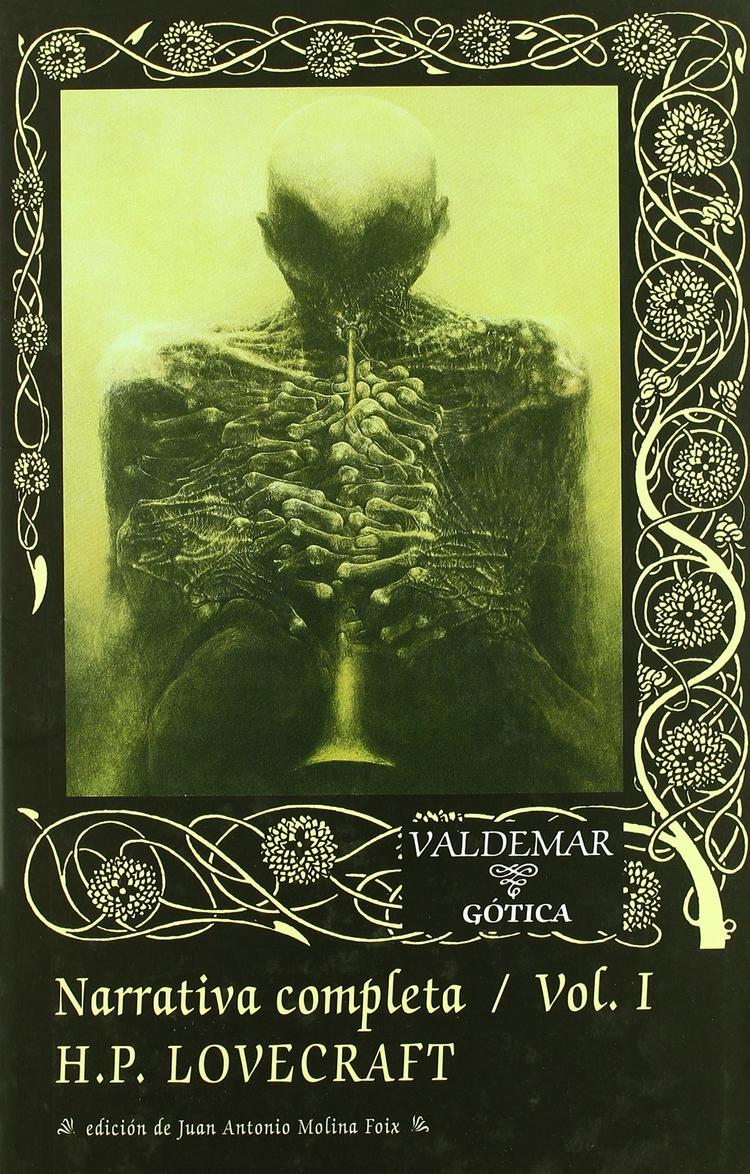 Portada de "Narrativa completa / Vol. I H.P. Lovecraft"
