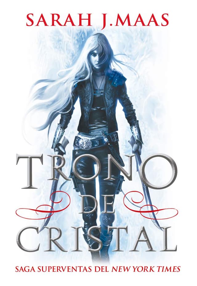 Portada de "Trono de cristal"