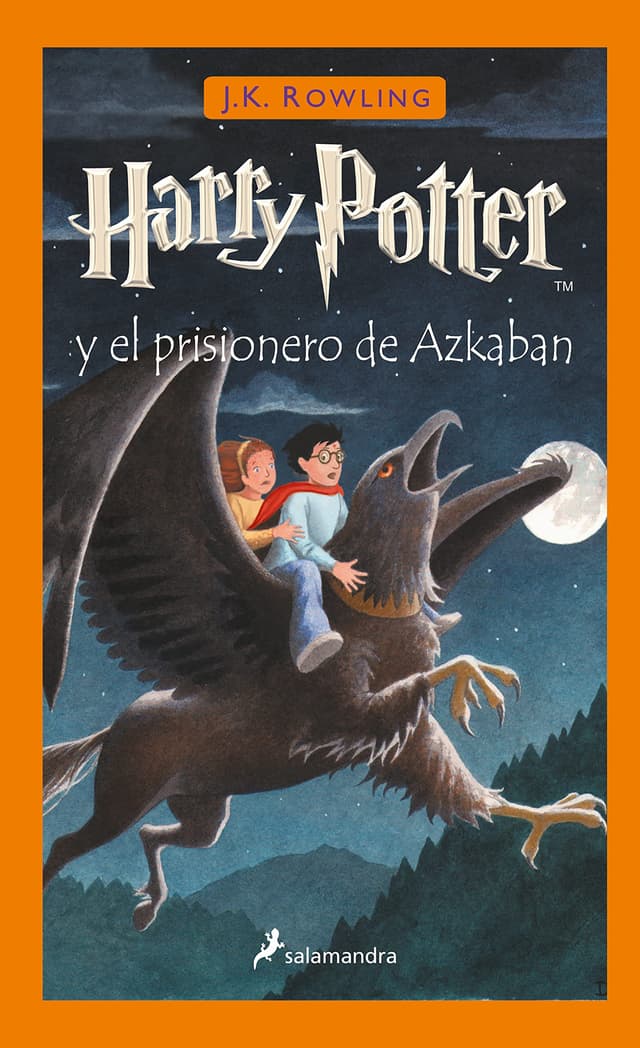Portada de "Harry Potter y el Prisionero de Azkabán"
