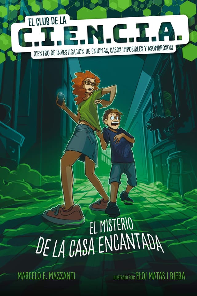 Portada de "El misterio de la casa encantada"