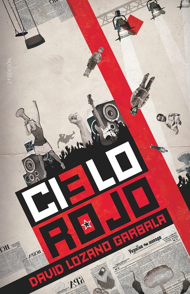 Portada de "Cielo rojo"