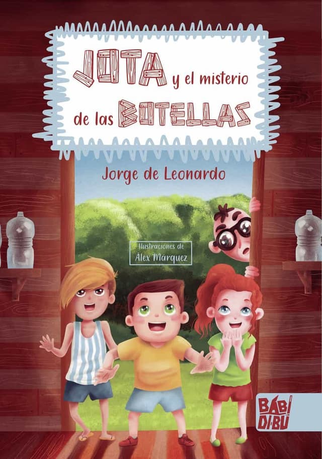 Portada de "Jota y el misterio de las botellas"