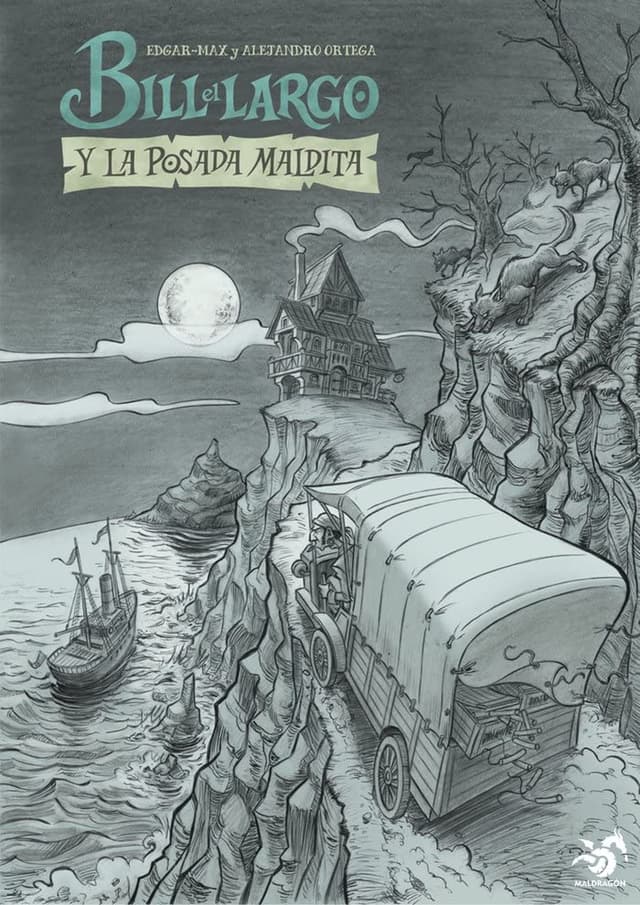 Portada de "Bill el largo y la posada maldita"