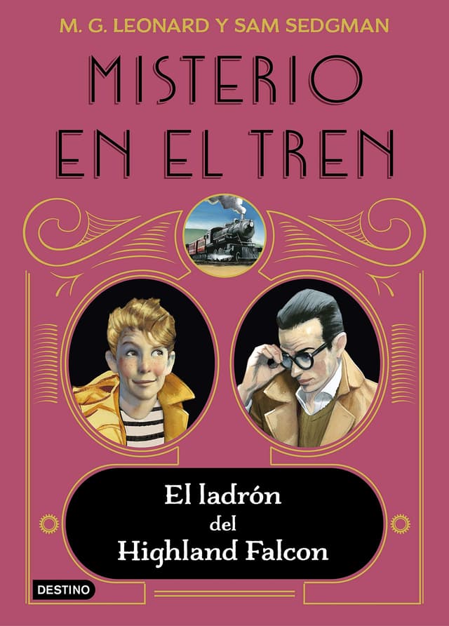 Portada de "El ladrón del Highland Falcon"