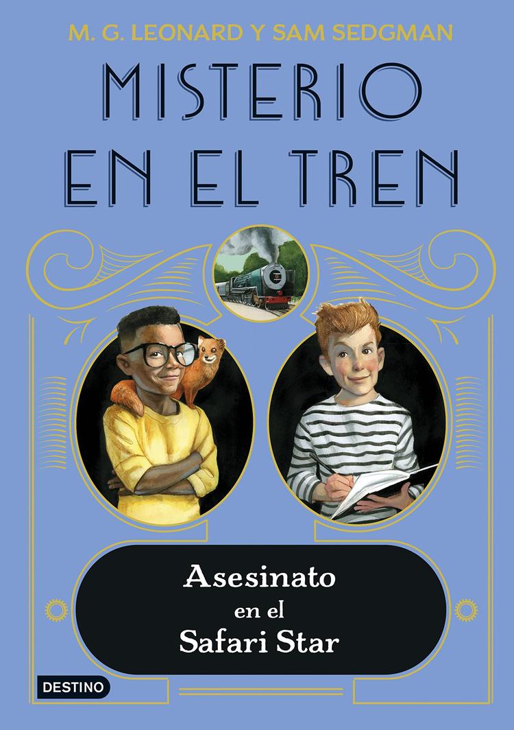 Portada de "Asesinato en el Safari Star"