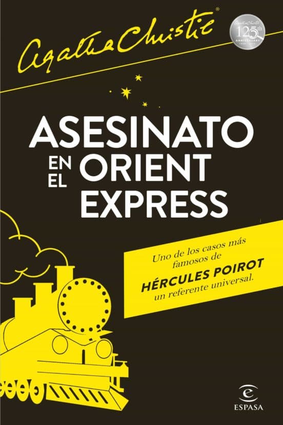 Portada de "Asesinato en el Orient Express"