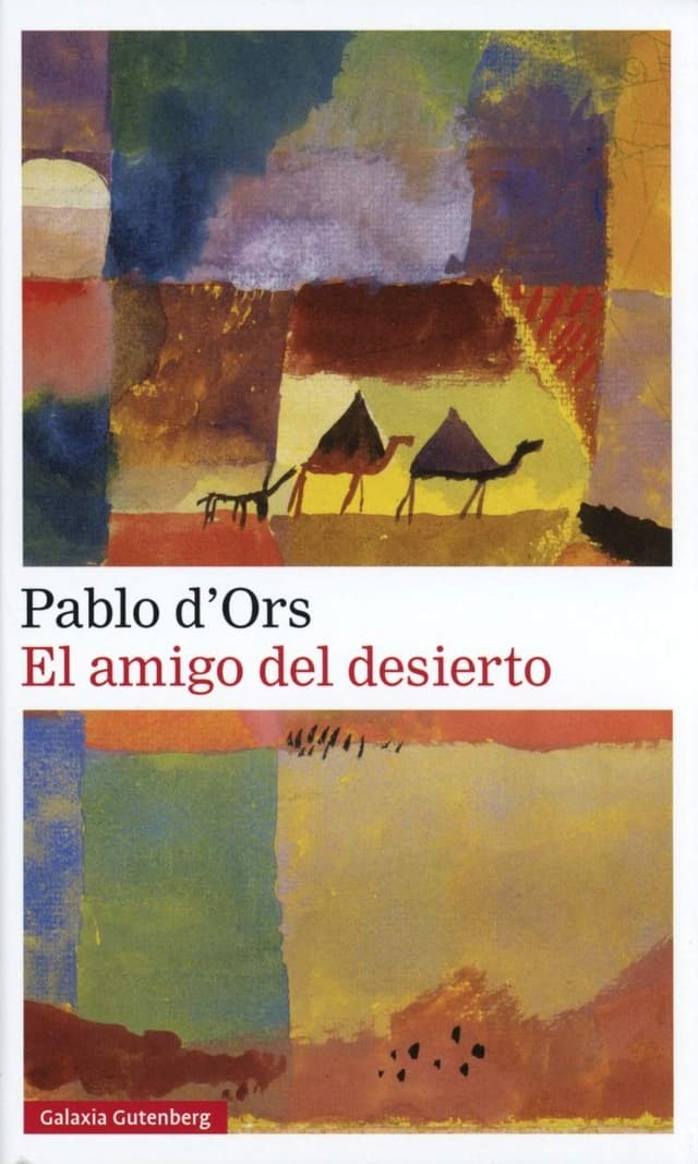 Portada de "El amigo del desierto"