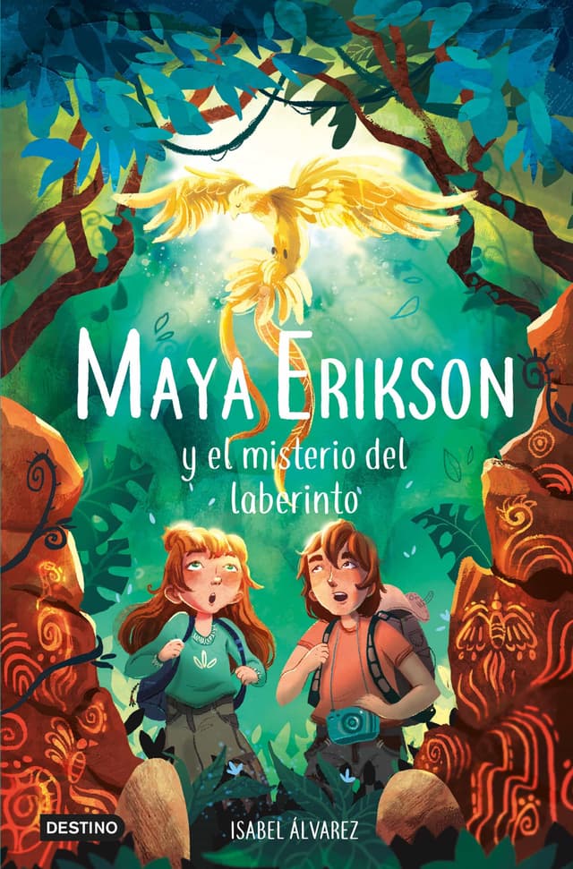 Portada de "aya Erikson y el misterio del laberinto"