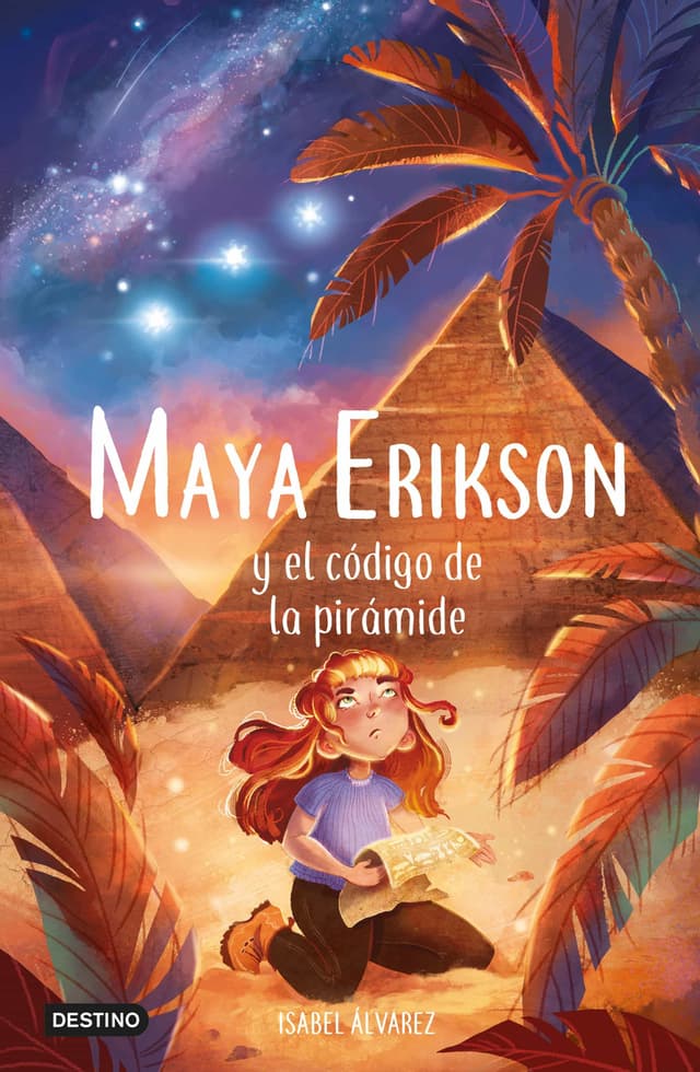 Portada de "aya Erikson y el código de la pirámide"