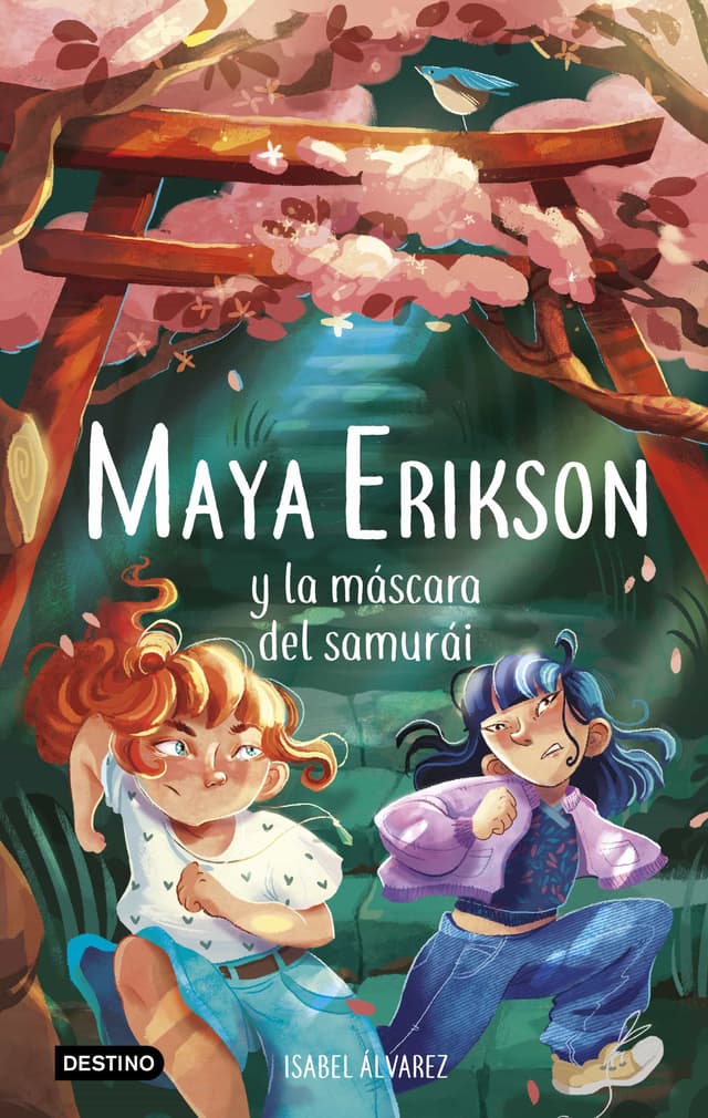Portada de "Maya Erikson y la máscara del samurái"