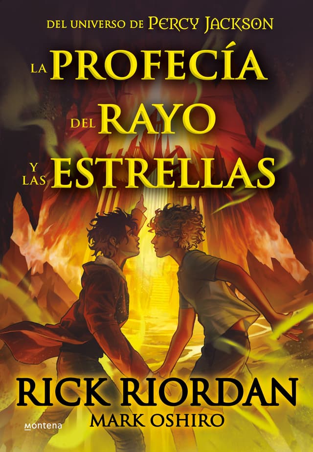 Portada de "La profecía del rayo y las estrellas"