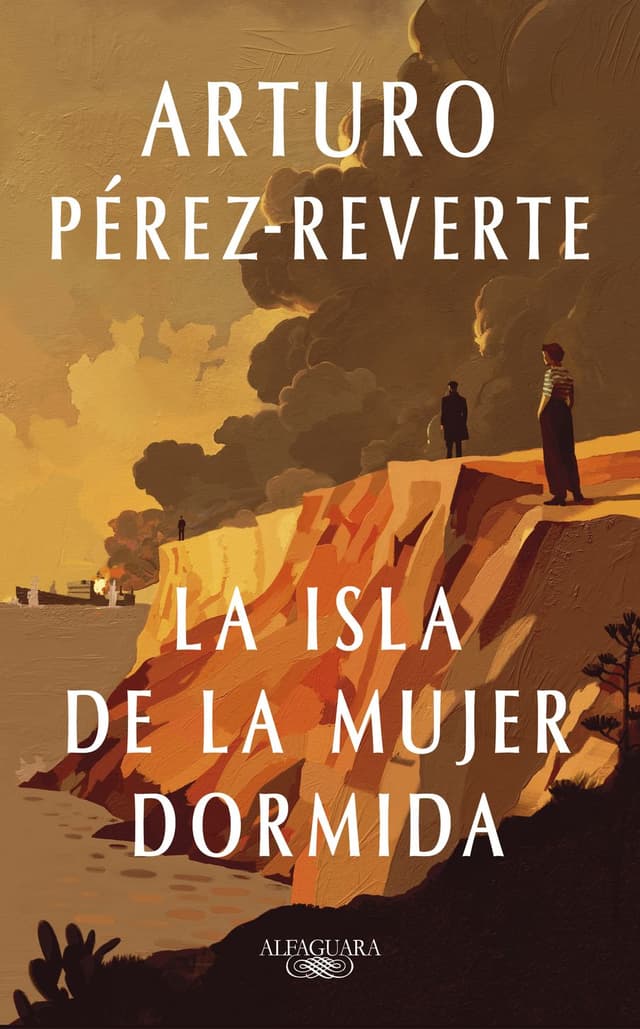 Portada de "La isla de la mujer dormida"