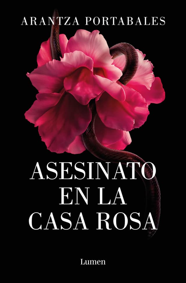 Portada de "Asesinato en la casa rosa"