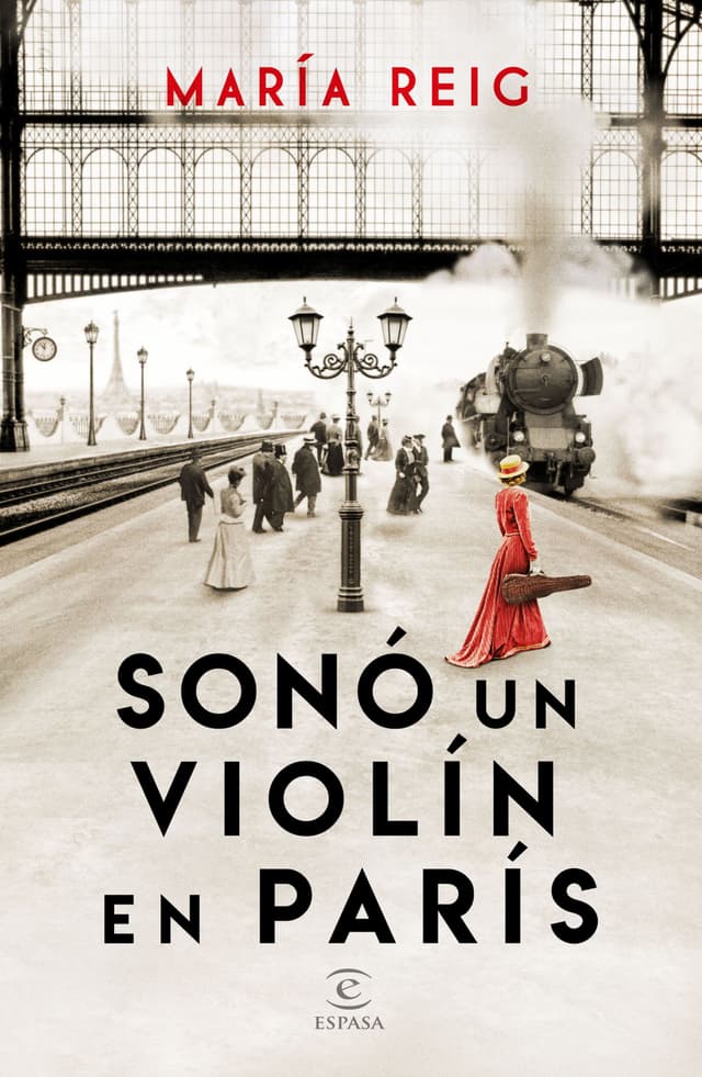 Portada de "Sonó un violín en París"