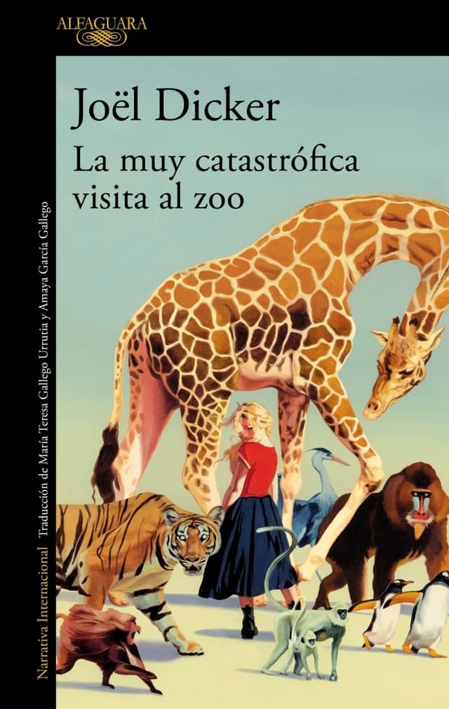 Portada de "La muy catastrófica visita al zoo"