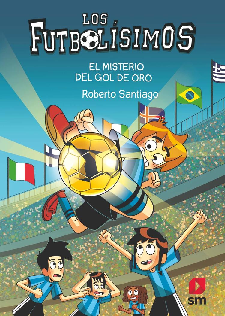 Portada de "El misterio del gol de oro"