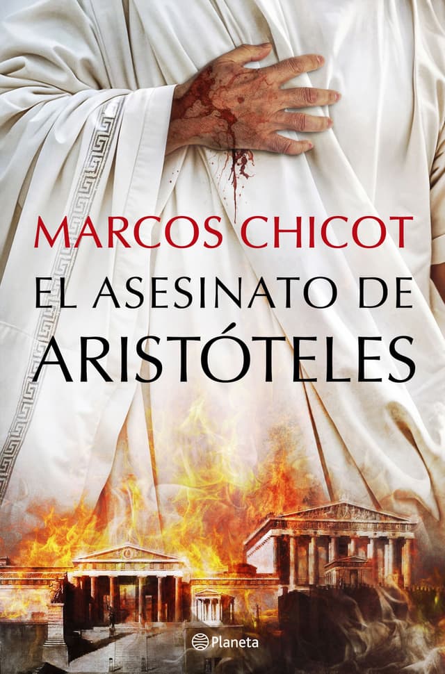 Portada de "El asesinato de Aristóteles"