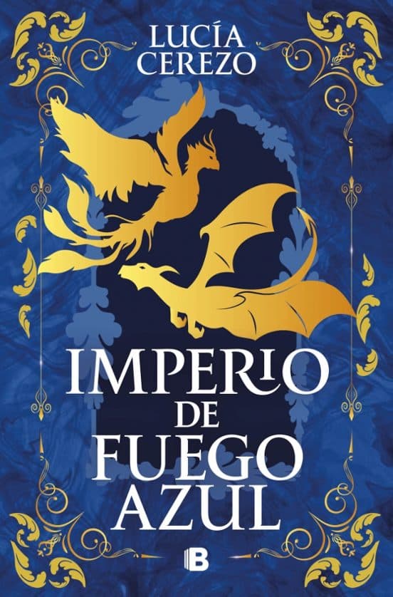 Portada de "Imperio de fuego azul"