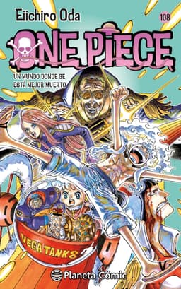 Portada de "One Piece nº 108"