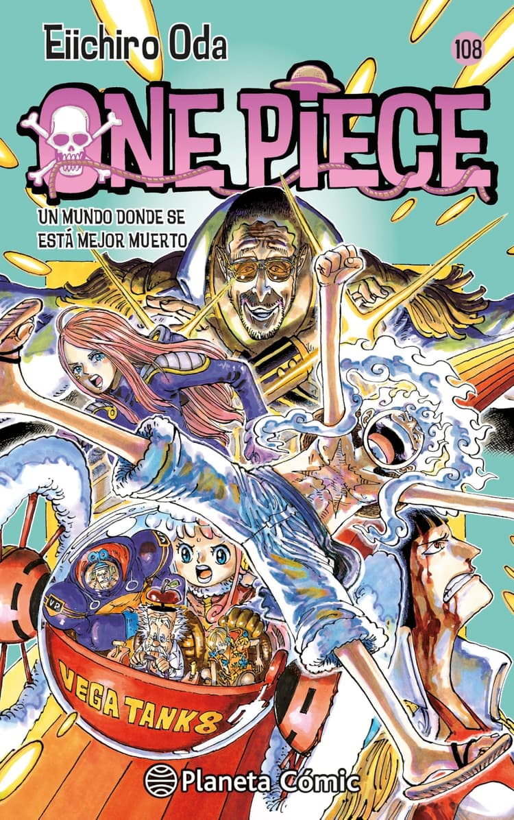 Portada de "One Piece nº 108"