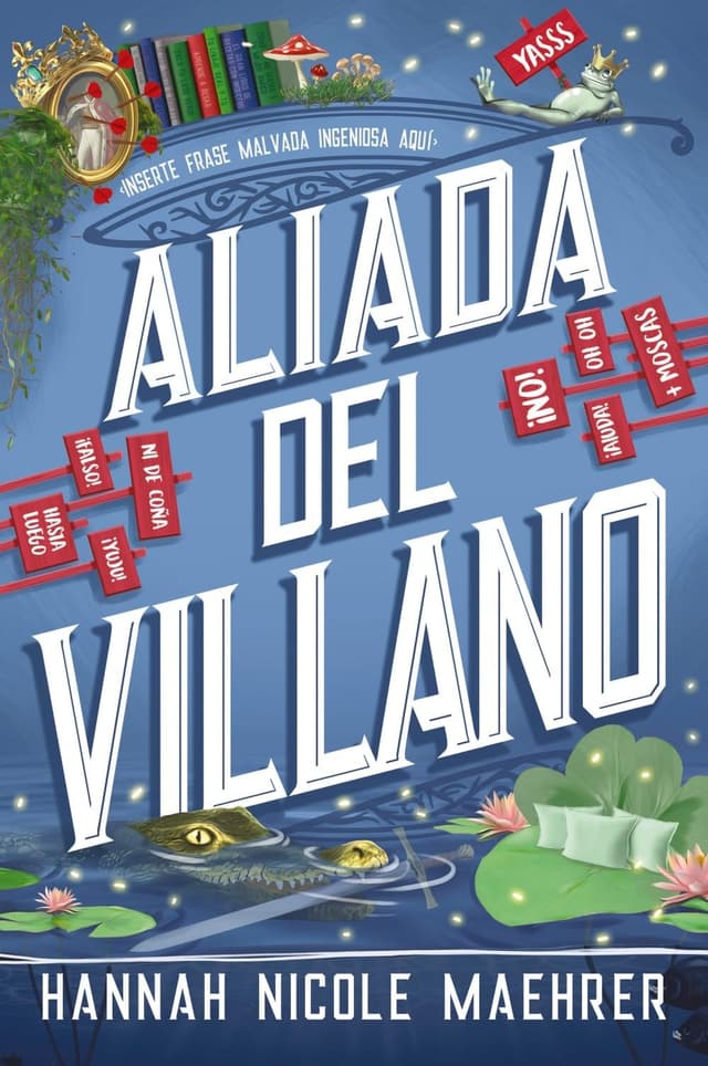 Portada de "Aliada del villano"