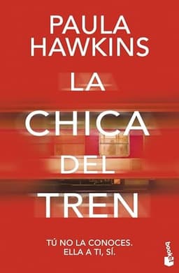 Portada de "La chica del tren"
