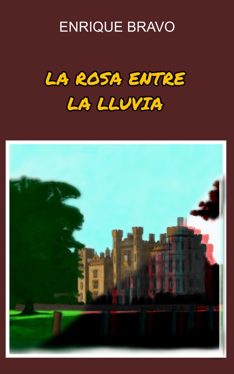 Portada de "La rosa entre la lluvia"