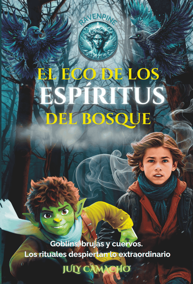 Portada de "El eco de los espíritus del bosque"
