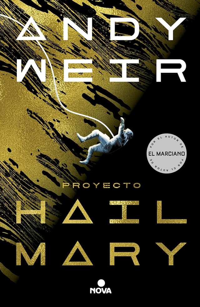 Portada de "Proyecto Hail Mary"