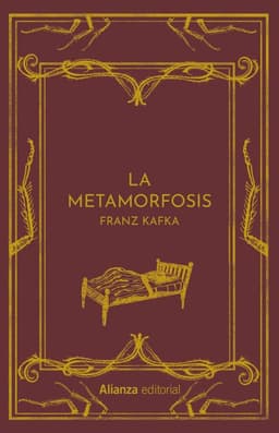 Portada de "La metamorfosis"