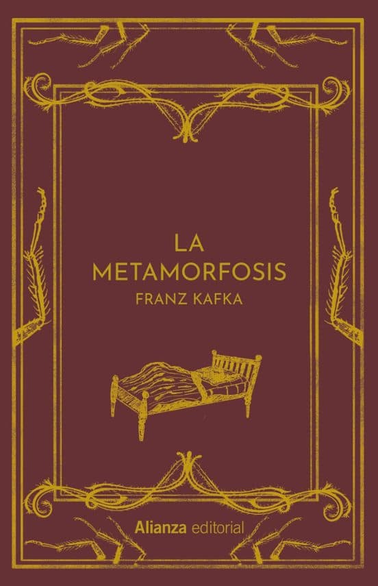 Portada de "La metamorfosis"
