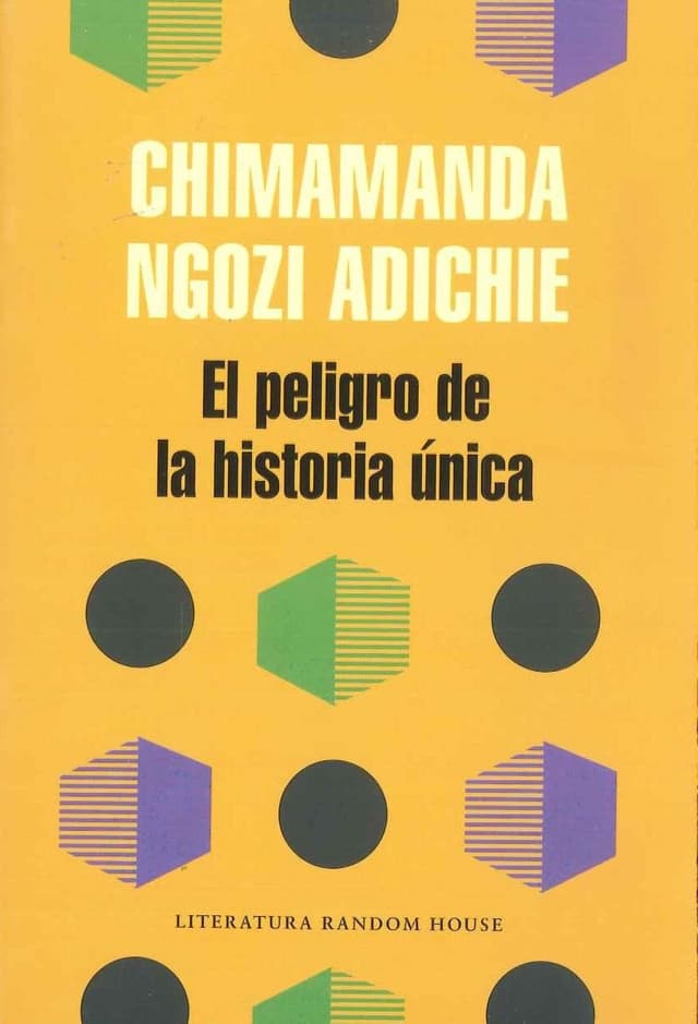 Portada de "El peligro de la historia única"