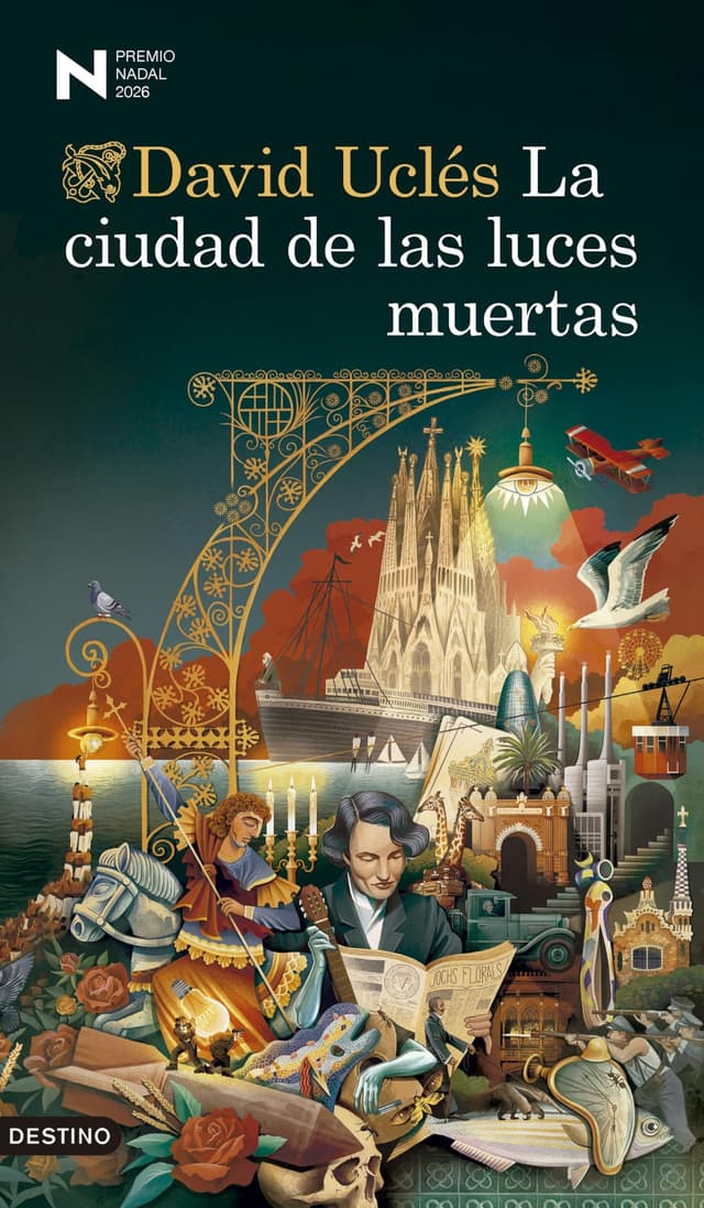 Portada de "La ciudad de las luces muertas"